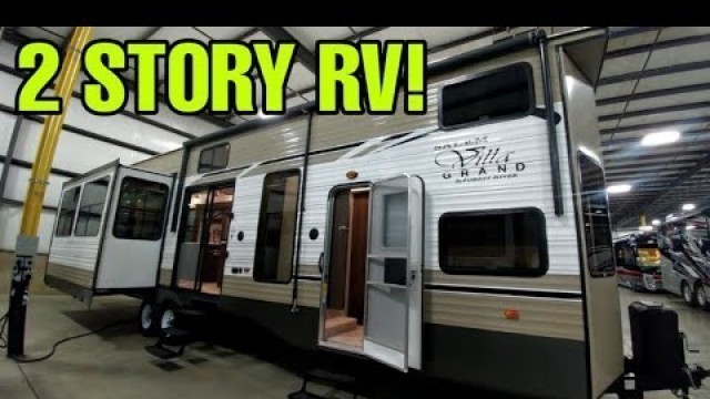 2 Story Travel Trailer RV! This thing is amazing! Salem Destination Trailer!