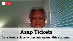 Asap Tickets Reviews - non-responsive after-sale customer service