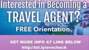 Become a work at home Travel Agent