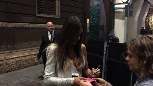 'Alessandra Ambrosio at amFAR Milano Fashion Week - paparazzi.bg'