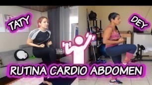 'RUTINA CARDIO ABDOMEN + IMITANDO YOUTUBER FITNESS DEY PALENCIA'