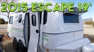 2015 Escape 19 Tour - Fiberglass Travel Trailer FT