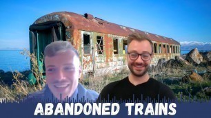 ABANDONED TRAIN EXPLORING IN ARMENIA - Armenian Travel Diaries -  BACKPACKING AROUND PODCAST