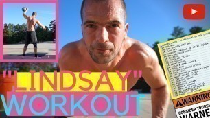 '\"Lindsay\" WOD | Fitness | Crossfit endurance, Cross training workout'