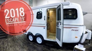 2018 Escape 19’ Molded Fiberglass Trailer Tour (146)