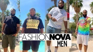 'Fashion Nova Men Haul For Big Guys! SPRING 2021'