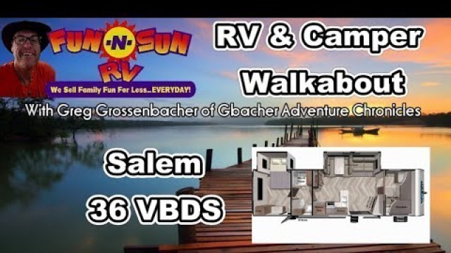 2020 Salem 36VBDS (2) Bedroom Travel/ Destination Trailer Walkabout