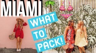 'Vacation Clothing Haul | What to Pack for Miami | ASOS'