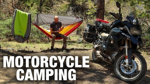 Relaxing Scenery From A Motorcycle Camping Trip in Arizona