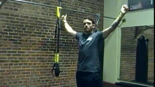 'TRX Y Deltoid Raise - Sherwood Park Personal Trainer Demo'