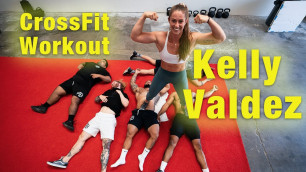 'New Rare Breed Athlete | Kelly Valdez | Powerlifter Does Cross Fit Workout'