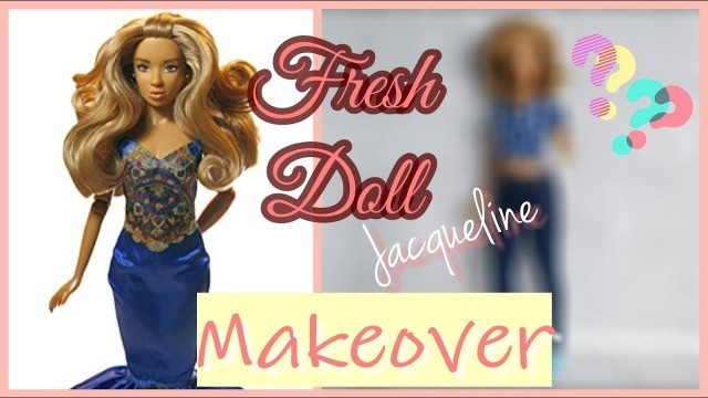 'Fresh doll Makeover/ Barbie vs Fresh doll fashion pack'