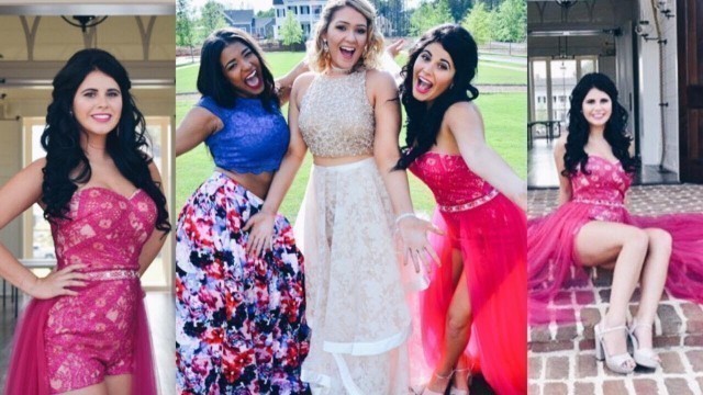 'VLOG: SENIOR PROM 2017 | My Prom Experience with PICTURES  | SHAYLA TERKALAS'