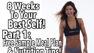 'HOW To Achieve Your FITNESS Goals! FREE Sample MEAL PLAN & WO Program! Pt.1'