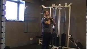 'Kettlebell Push Press - Sherwood Park Personal Trainer Demo'