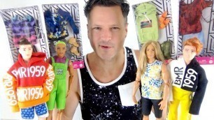 'MADE TO MOVE ROOTED HAIR KEN DOLL FASHION PACK BARBIE MATTEL BMR1959 WHEELCHAIR UNBOXING REVIEW'