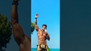 'Shahil khan Fitness body | Indian bodybuilder shahil khan best body | short video'