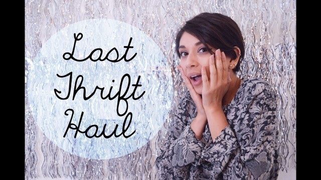 'Last Thrift Haul of 2014! | The Fashion Citizen'