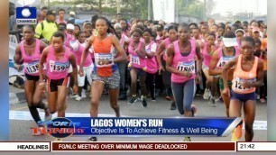 'Lagos Women\'s Run Set To Achieve Fitness & Well Being Pt 1 | Sports Tonight |'