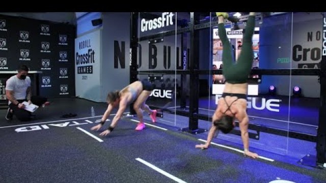 'Open Workout 21.1: Wall Walk Standard'