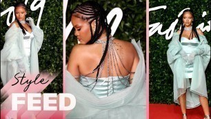 'Rihanna\'s Fenty Look Was EVERYTHING at the 2019 British Fashion Awards | ET Style Feed'