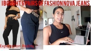 'THE TRUTH ABOUT FASHION NOVA JEANS.....sis it\'s a mess| Denim Haul & Review'