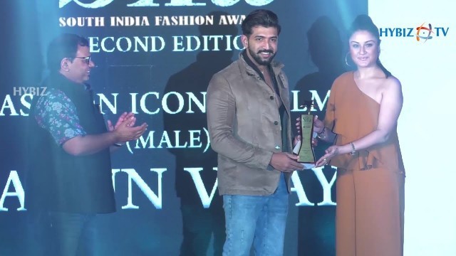 'SIFA 2018 Award For Fashion Icon In Films | Arun Vijay'