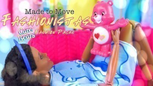 'DIY - How to Make: Custom Made to Move Barbie Fashionista PLUS Care Bears Fashion Packs'