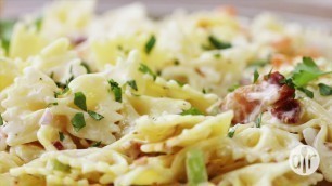 'How to Make Ranch, Bacon, and Parmesan Pasta Salad | Lunch Recipes | Allrecipes.com'