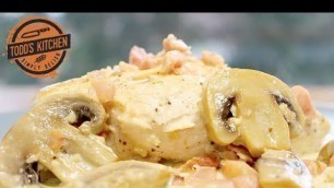 'Creamy Bacon Mushroom Chicken recipe'