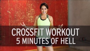 'Crossfit Workout: 5 Minutes of Hell'