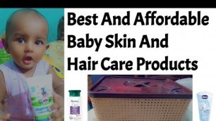 'Baby Skin Care And Hair Care Products | Best And Affordable | Himalaya | Mamaearth | Honest  Review'