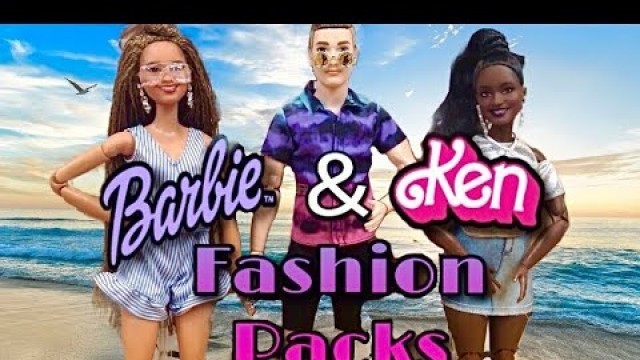 'BARBIE SUMMER FASHION PACKS | NEWLOOKS FOR OUR BMR 1959 DOLLS'