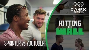 'Fitness YouTuber vs Olympic Sprinter - Brandon White Faces Chris Brown | Hitting the Wall'