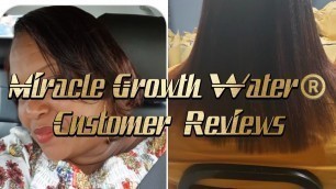 'MIRACLE GROWTH WATER®️ CUSTOMER HAIR GROWTH PICTURES &  REVIEWS. MAJOR. DISCOUNTS PRE BLACK FRIDAY'