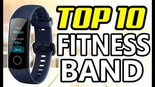 'Top 10 Best Fitness Band | Best Fitness Trackers in 2019'