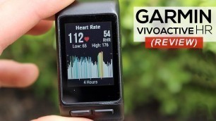 'Garmin vívoactive HR REVIEW // Best GPS Watch?'