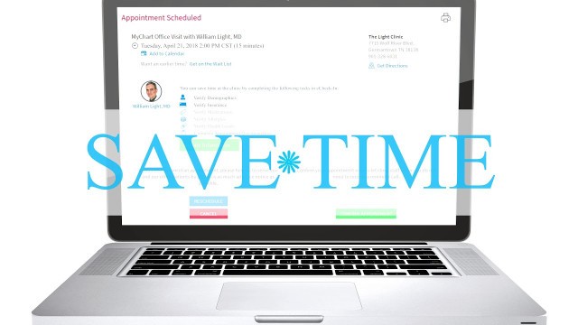 'Baptist OneCare MyChart video'