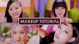 '4 Looks! BLACKPINK ICE CREAM MAKEUP TUTORIAL 