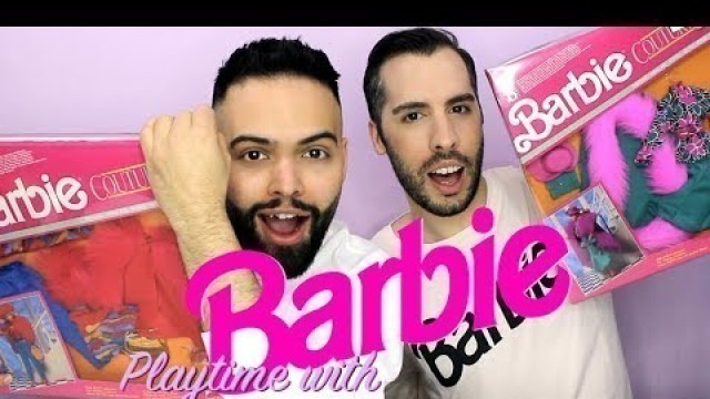 'Playtime with Barbie: 1990 Couturier Fashion Packs - Unboxing & Review'