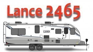 Lance 2465 Travel Trailer Review & Walk Through - 4 Season Ready 30 Foot Couple's Camper! 4k UHD