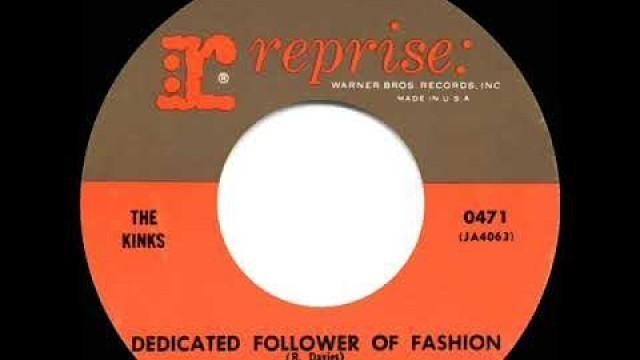 '1966 HITS ARCHIVE: Dedicated Follower Of Fashion - Kinks (mono 45)'