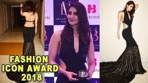 'Vaani Kapoor At Brand Vision Summit Awards 2018 | Fashion Icon Award 2018 | Bollywood Awards 2018'