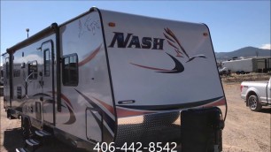 2018 Nash 29S 4 season bunk bed travel trailer at D&D RV Center, LLC