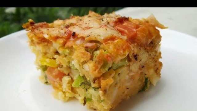 'New Breakfast Recipe | Baked Chessy Egg With Veggies | Healthy Breakfast Recipe | New Breakfast Idea'