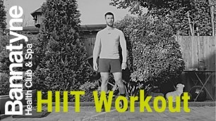 'Home HIIT with Lewis'