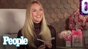 'Candice Swanepoel Relives a Really Embarrassing Runway Fall  | People'