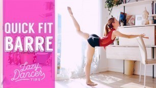 'Quick Fitness Ballet Barre - Total Body Workout'