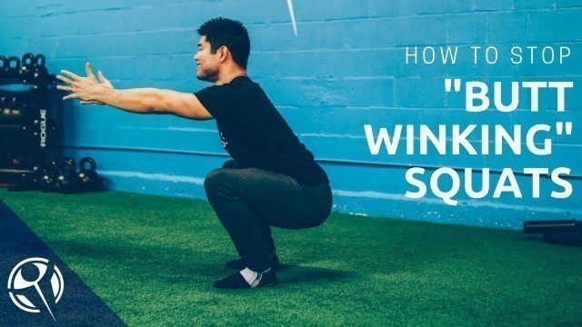 'How To Stop \"BUTT WINKING\" During Squats!'