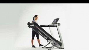 'LIFE FITNESS F3 FOLDING TREADMILL'